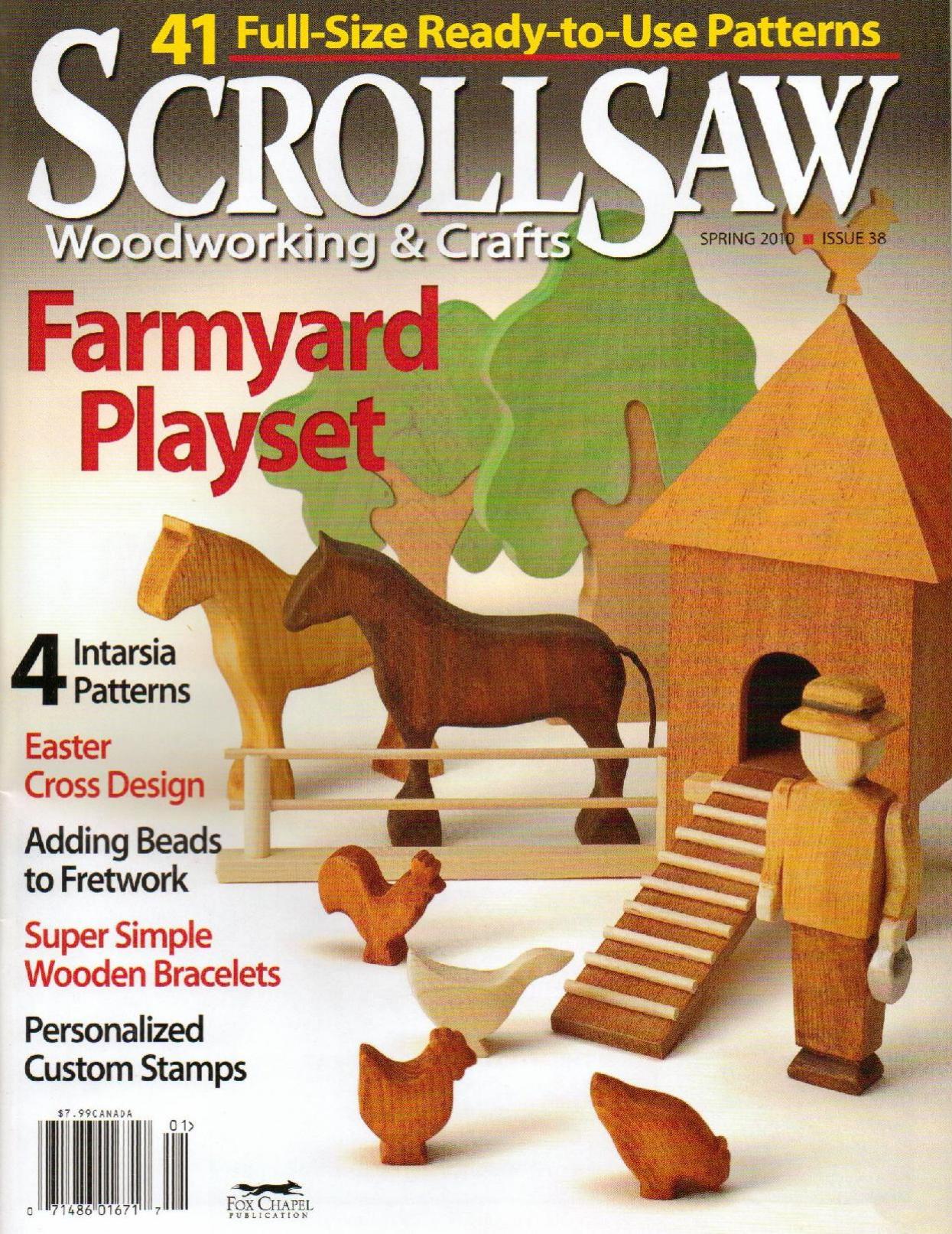 Scrollsaw Woodworking & Crafts #38 by Unknow