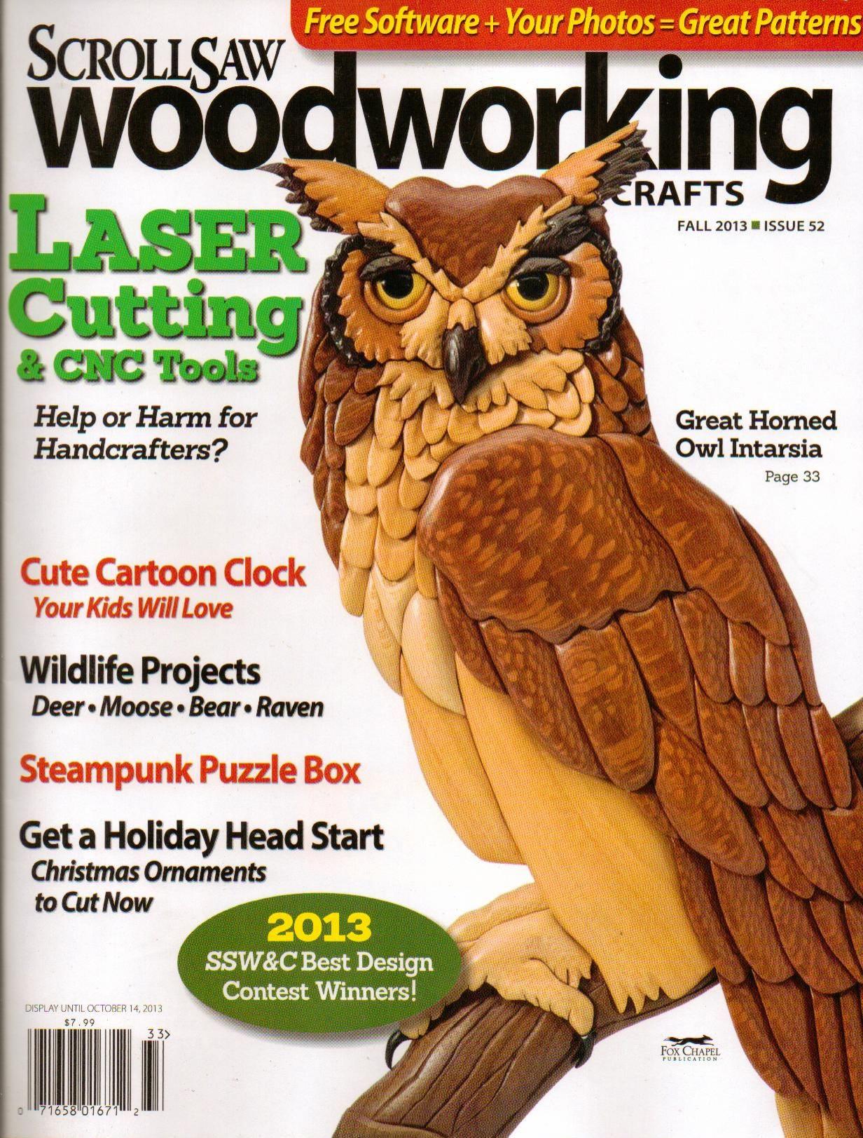 Scrollsaw Woodworking & Crafts #52 (Fall 2013) by Unknow