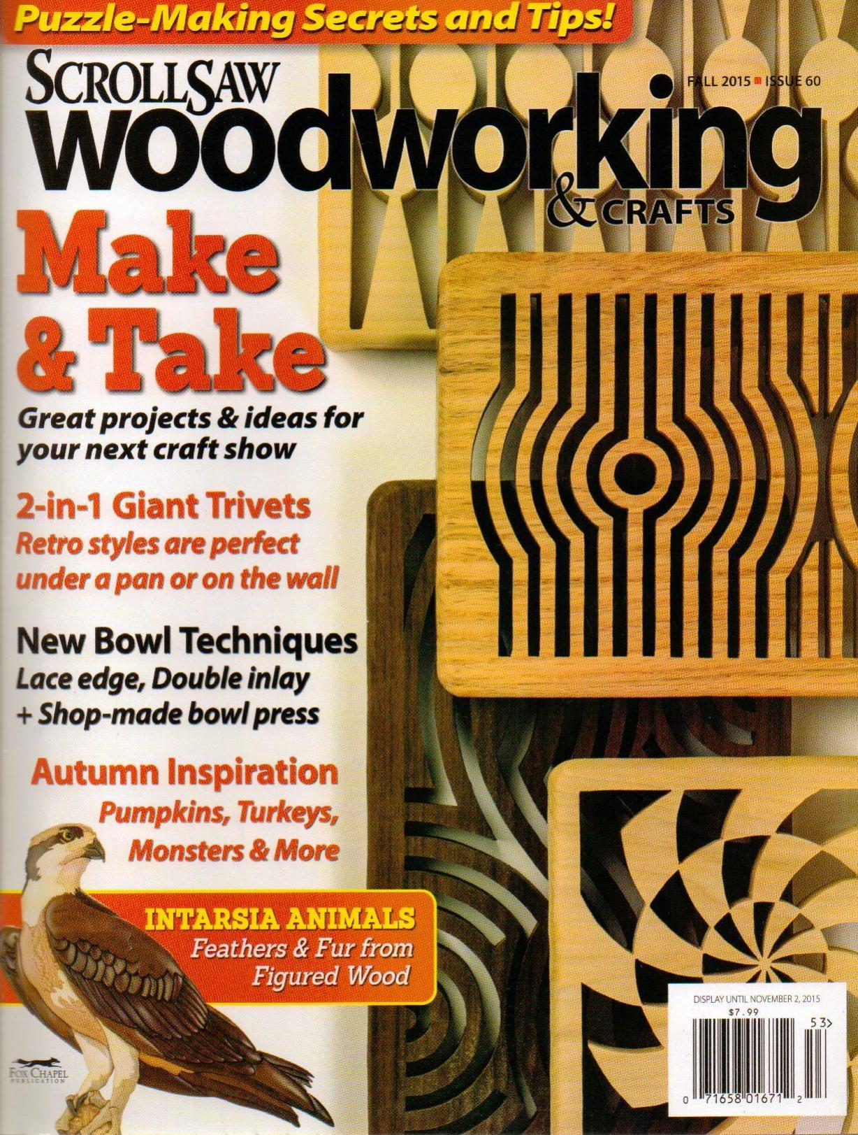 Scrollsaw Woodworking & Crafts #60 - Fall 2015 by Unknow
