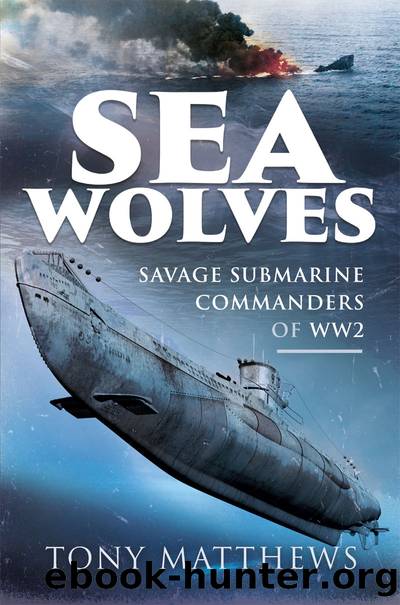 Sea Wolves: Savage Submarine Commanders of WW2 by Tony Matthews