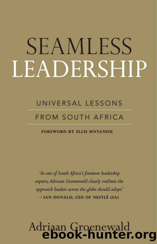 Seamless Leadership by Groenewald Adriaan;