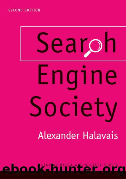 Search Engine Society by Alexander Halavais