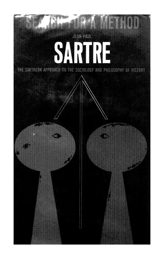 Search for a Method by JEAN-PAUL SARTRE