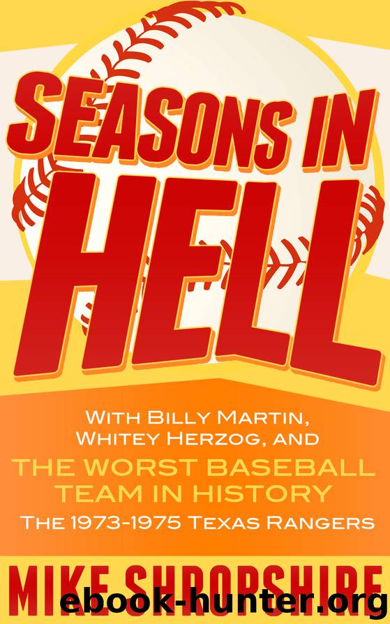 Seasons in Hell by Mike Shropshire