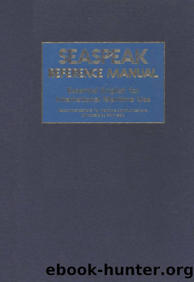 Seaspeak reference manual by Unknown