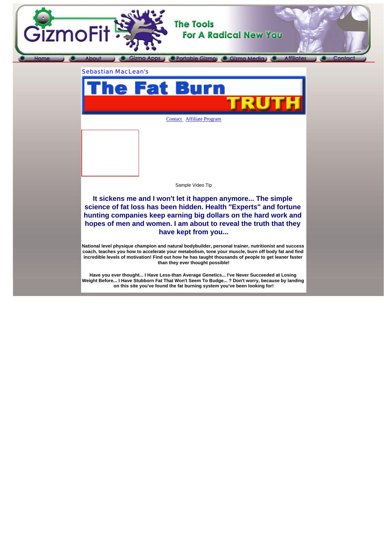 Sebastian MacLeans The Fat Burn Truth. by Best of Kuszter's Collection