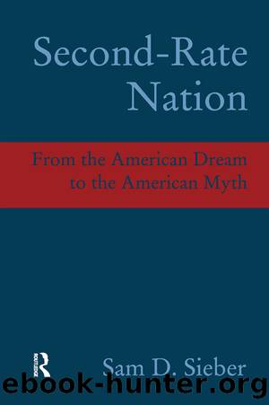 Second-Rate Nation by Sam D. Sieber