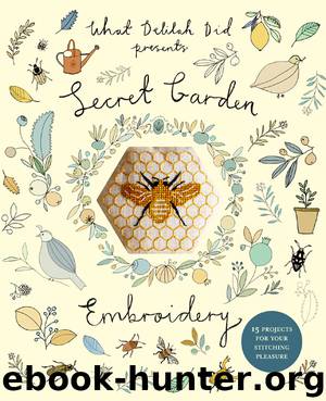 Secret Garden Embroidery by Sophie Simpson (What Delilah Did)