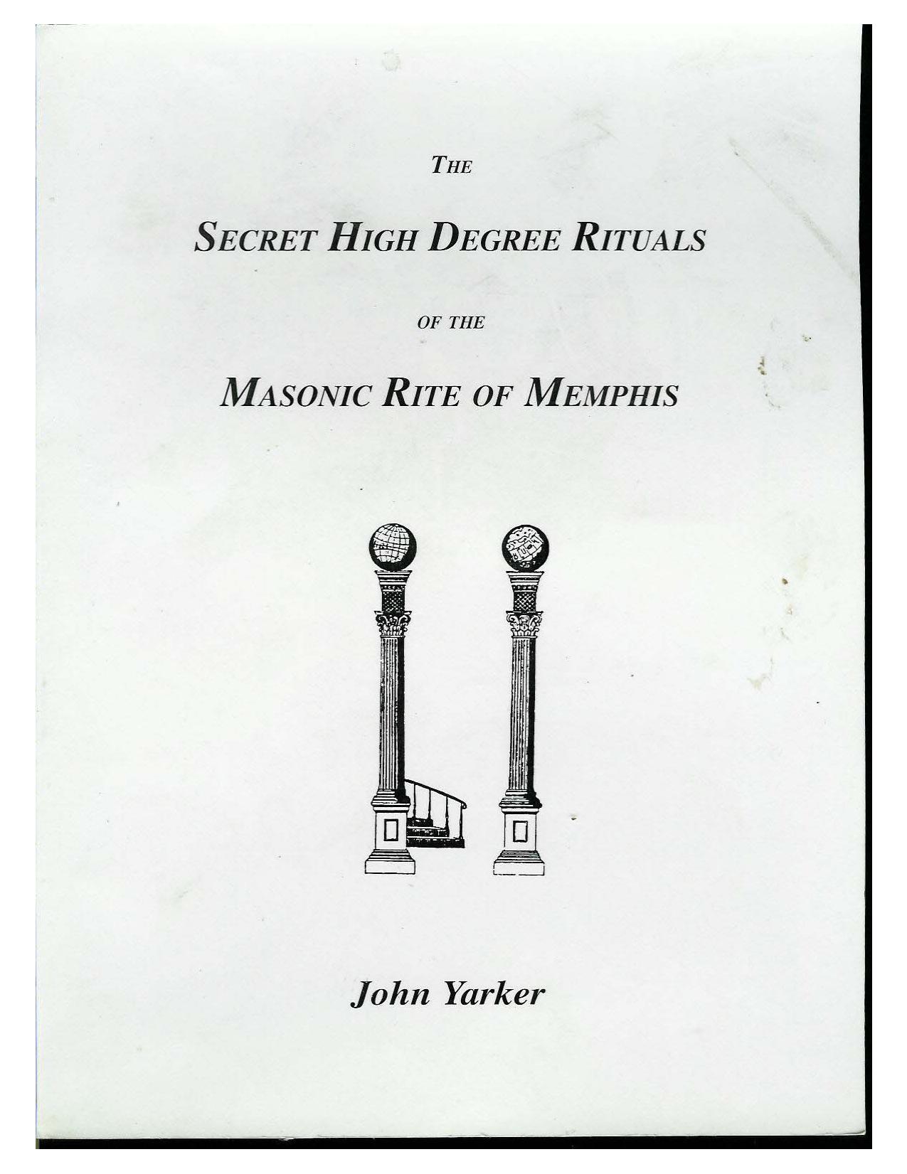 Secret High Degree Rituals of t.PDF by Brother W