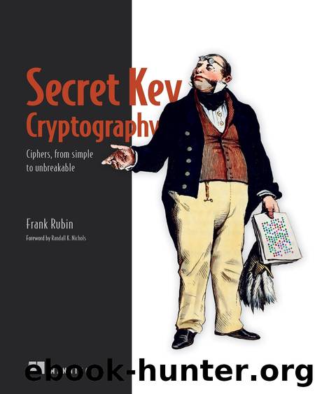 Secret Key Cryptography by Frank Rubin;