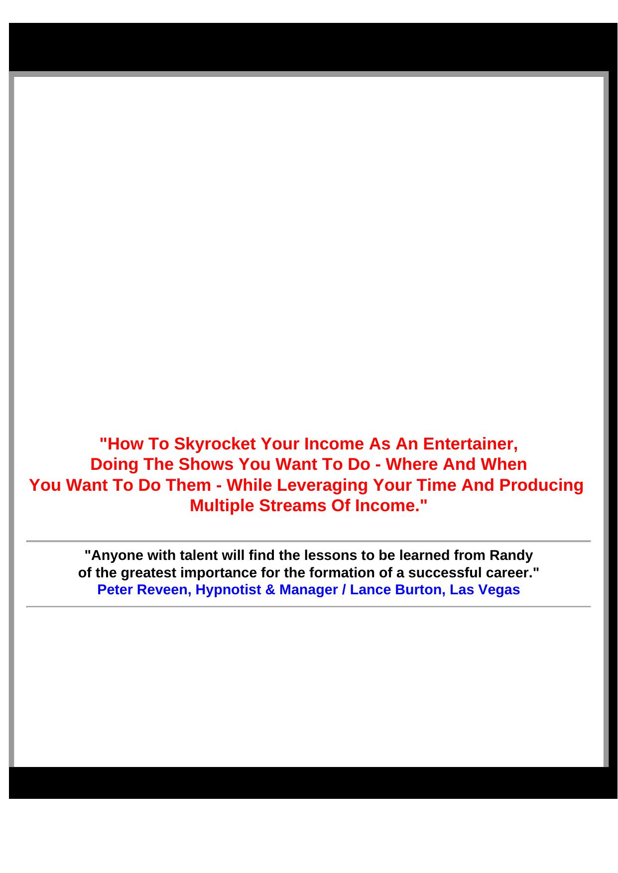 Secrets Of A Millionaire Magician. by Best of Kuszter's Collection