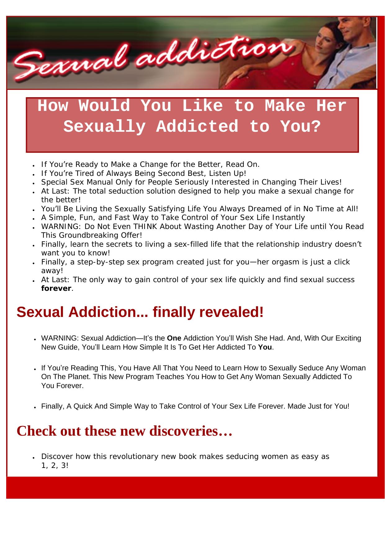 Secrets Of Sexual Addiction. by Best of Kuszter's Collection
