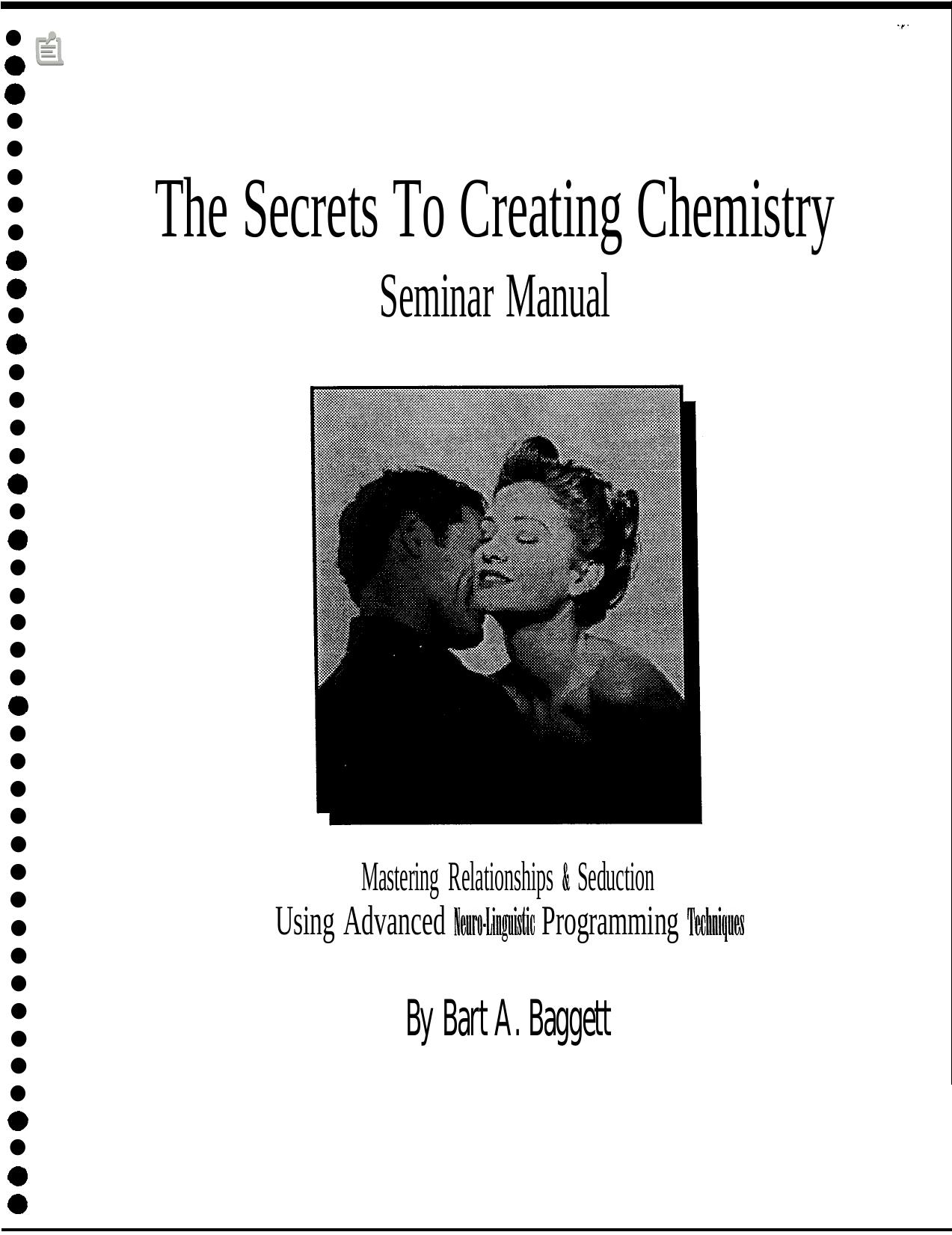 Secrets To Creating chemistry Manual by Bart Baggett