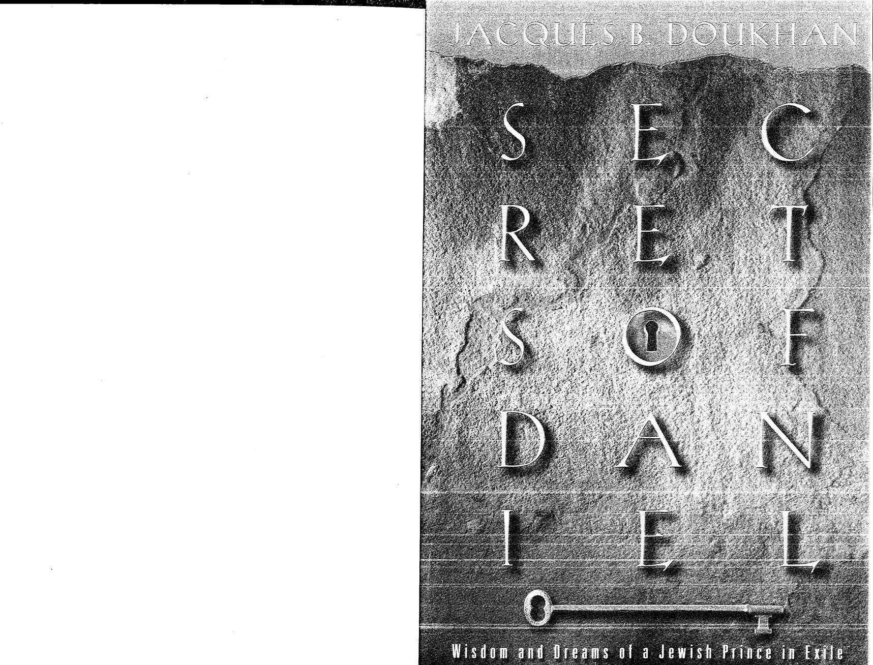 Secrets of Daniel: Wisdom and Dreams of a Jewish Prince in Exile by Jacques B. Doukhan