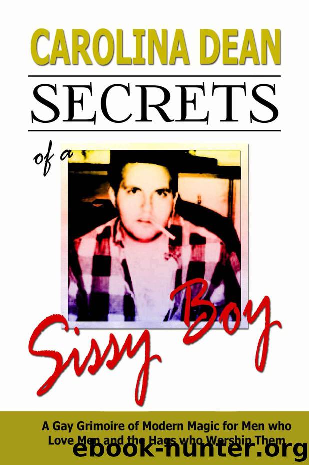 Secrets of a Sissy Boy: A Gay Grimoire of Modern Magic for Men Who Love Men and the Hags Who Worship Them by Carolina Dean