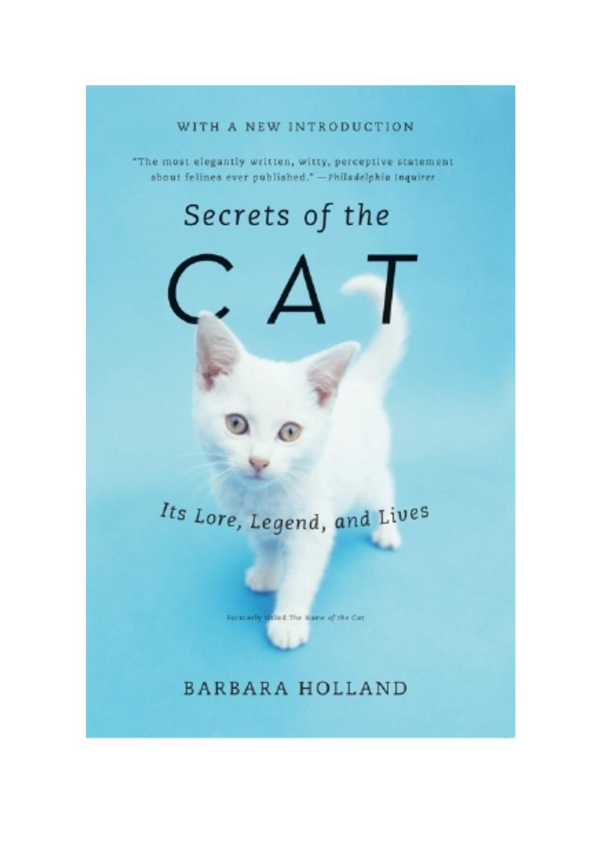 Secrets of the Cat by Barbara Holland