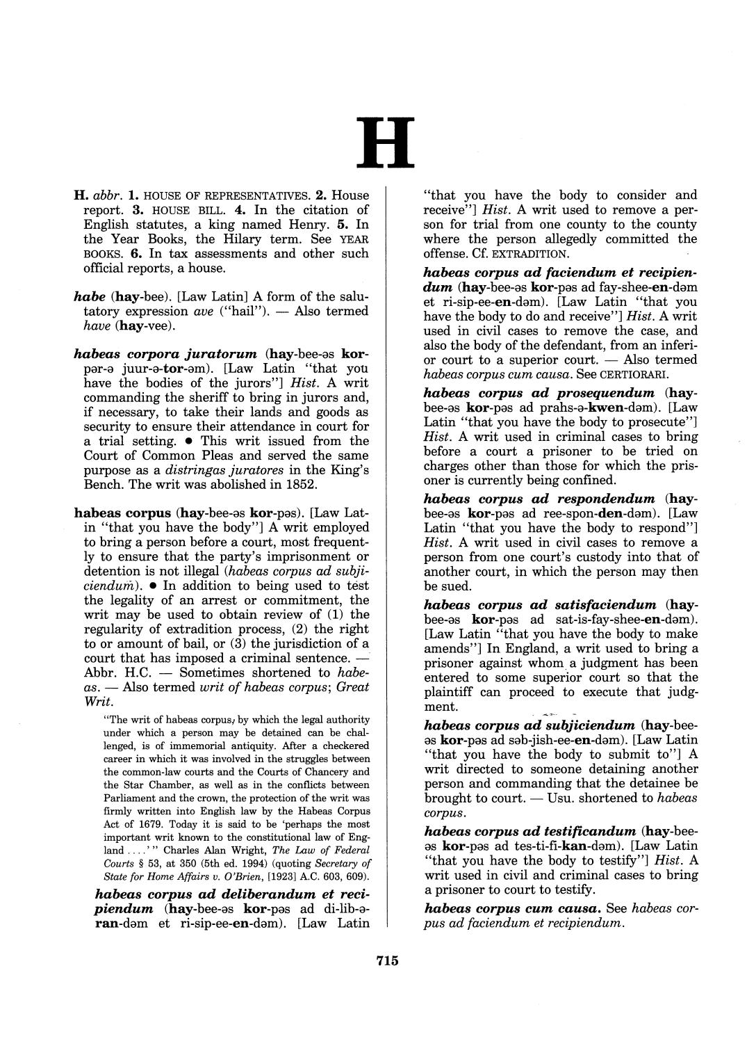 Section H by Pages 715 to 747