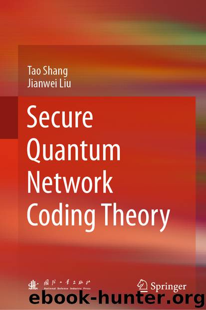 Secure Quantum Network Coding Theory by Tao Shang & Jianwei Liu
