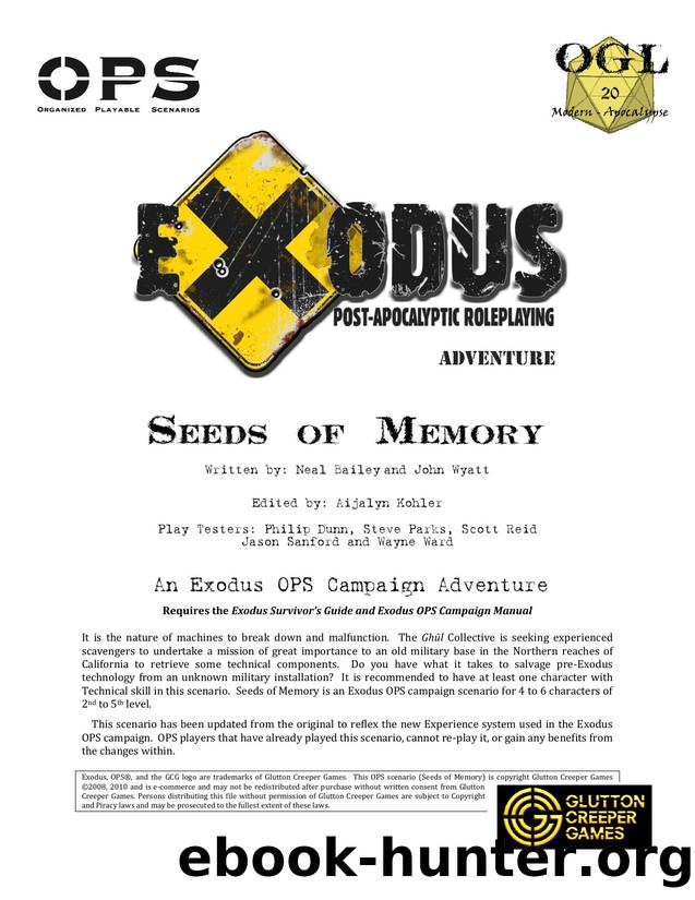 Seeds of Memory by Glutton Creeper