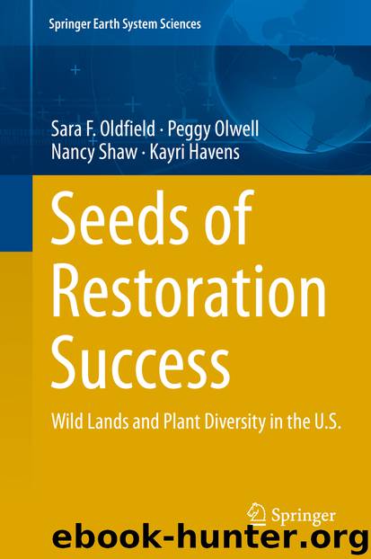 Seeds of Restoration Success by Sara F. Oldfield & Peggy Olwell & Nancy Shaw & Kayri Havens