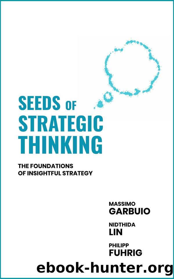 Seeds of Strategic Thinking: The Foundations of Insightful Strategy by Fuhrig Philipp & Lin Nidthida & Garbuio Massimo