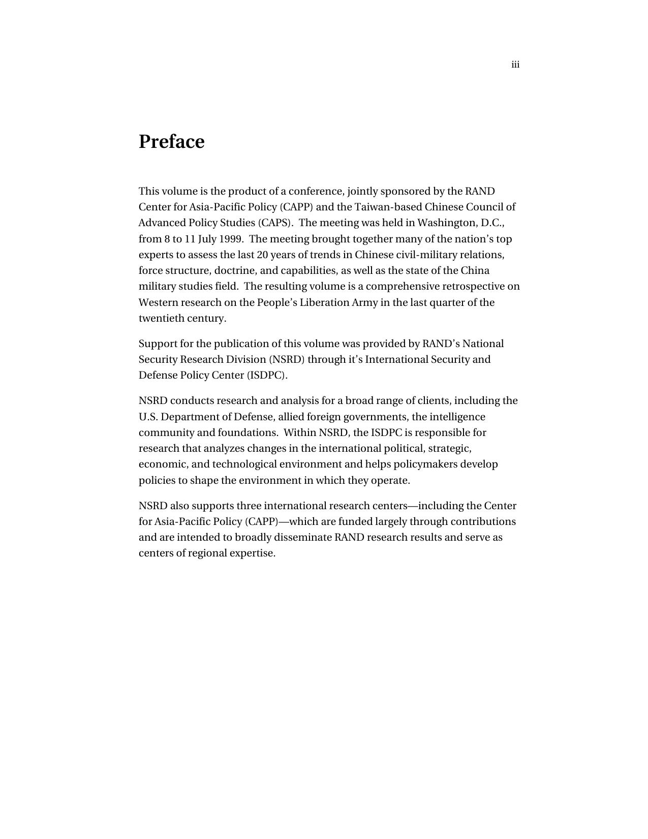 Seeking Truth from Facts: A Restrospective on Chinese Military Studies in the Post-Mao Era by James Mulvenon