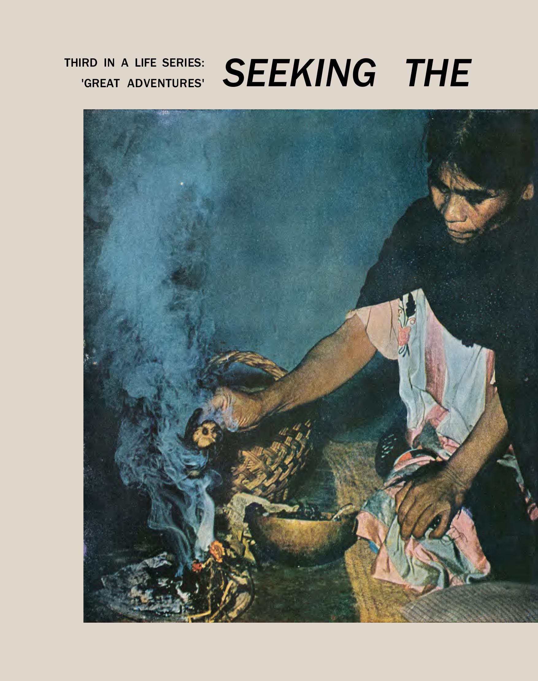 Seeking the magic mushroom by Life Magazine