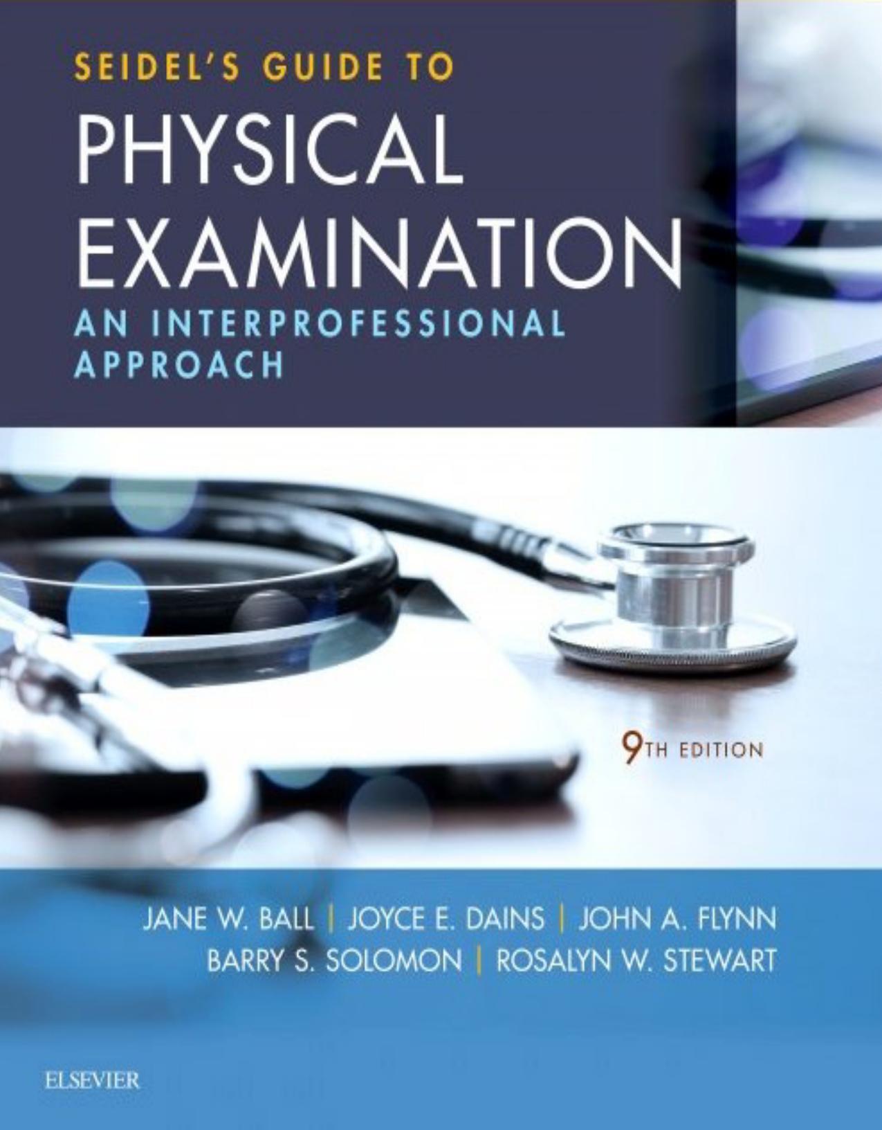 Seidelâs Guide to Physical Examination [TRUE PDF] by Jane W. Ball