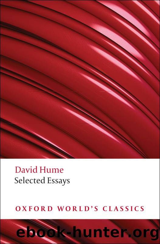 Selected Essays by Hume David; Copley Stephen; Edgar Andrew
