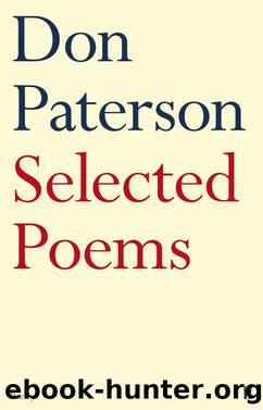 Selected Poems by Don Paterson