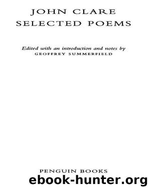 Selected Poems by John Clare