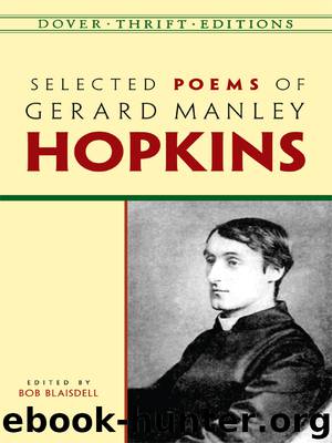 Selected Poems of Gerard Manley Hopkins by Gerard Manley Hopkins