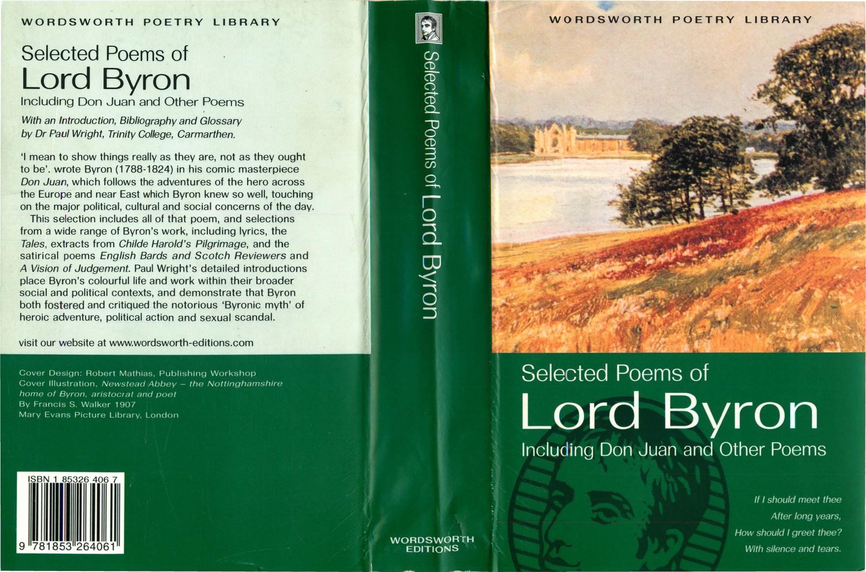 Selected Poems of Lord Byron by Unknown