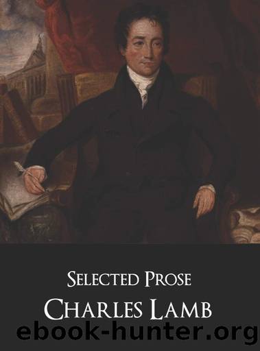 Selected Prose by Charles Lamb