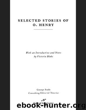 Selected Stories of O. Henry (Barnes & Noble Classics Series) by O. Henry