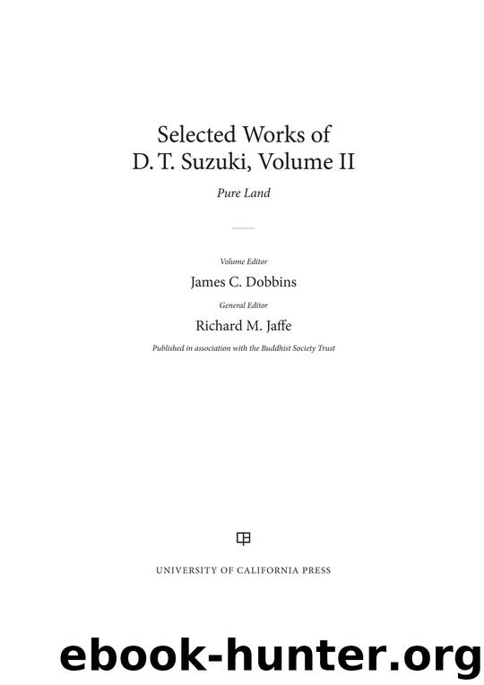 Selected Works of D.T. Suzuki, Volume II by Suzuki Daisetsu Teitaro