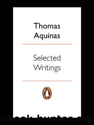 Selected Writings (Penguin Classics) by Aquinas Thomas