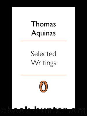 Selected Writings by Thomas Aquinas