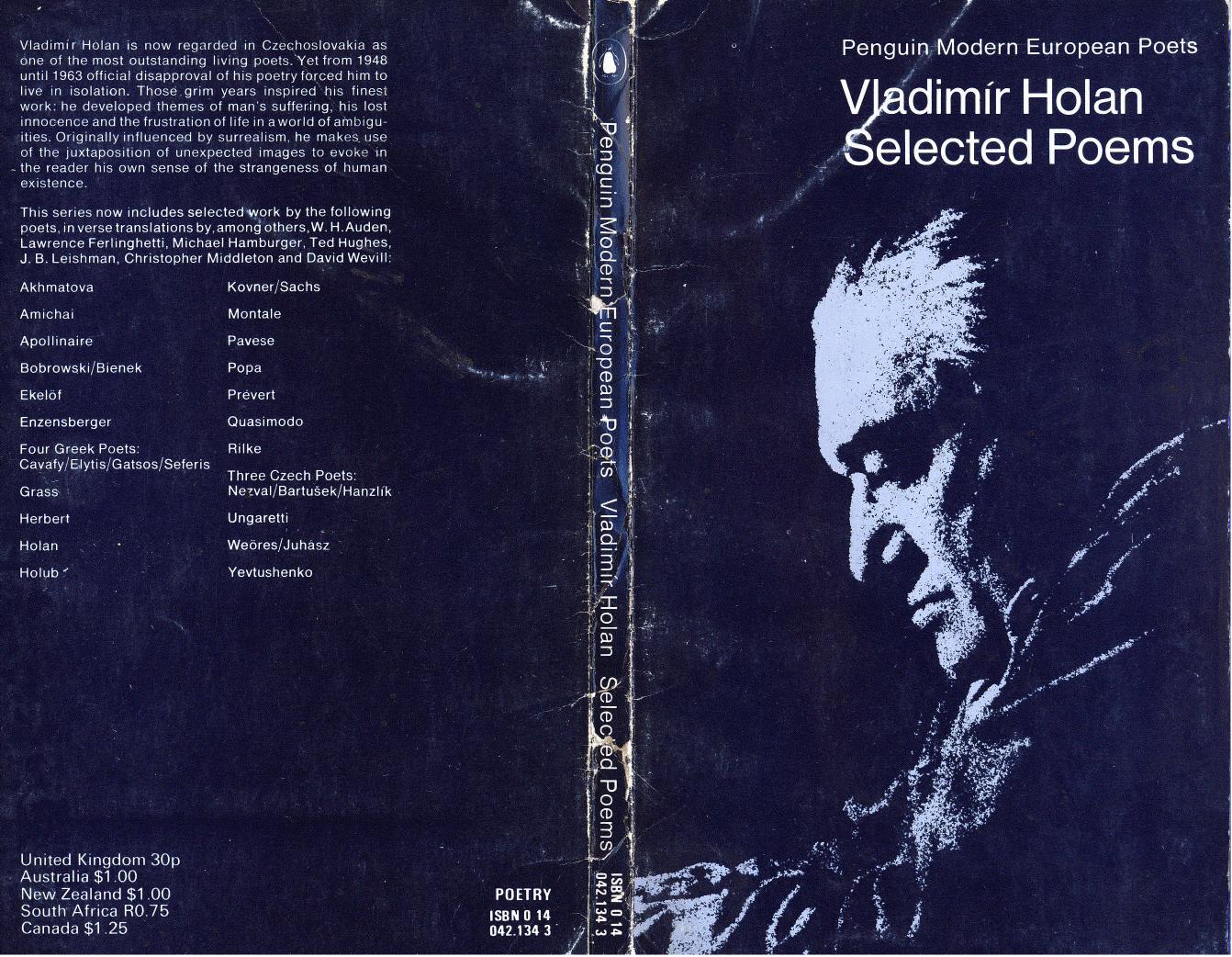 Selected poems (Penguin Modern European Poets Series) by Vladimir Holan