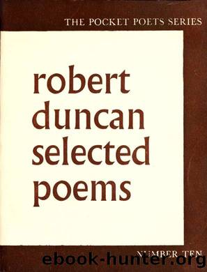 Selected poems by Duncan Robert Edward