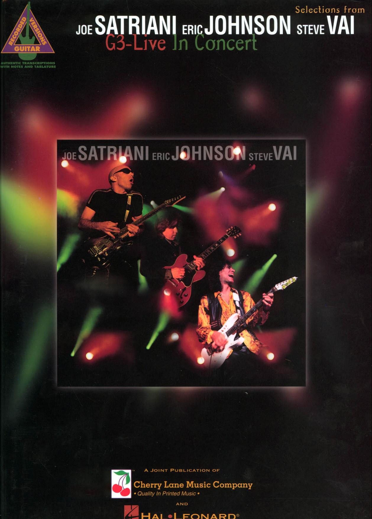 Selections from G3 Live in Concert by Johnson Vai Satriani