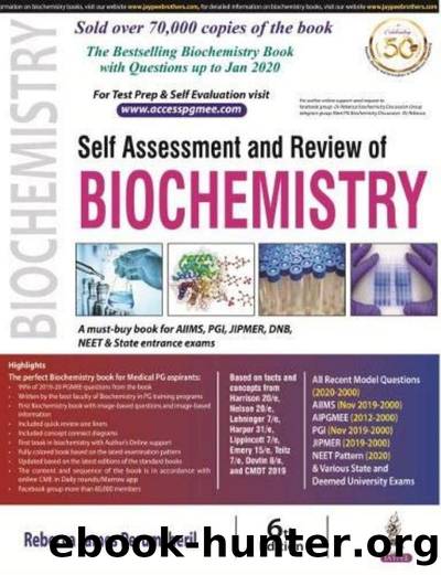 Self Assessment and Review of Biochemistry by Rebecca James Perumcheril