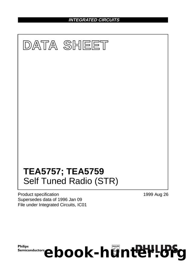 Self Tuned Radio (STR) by Philips Semiconductors