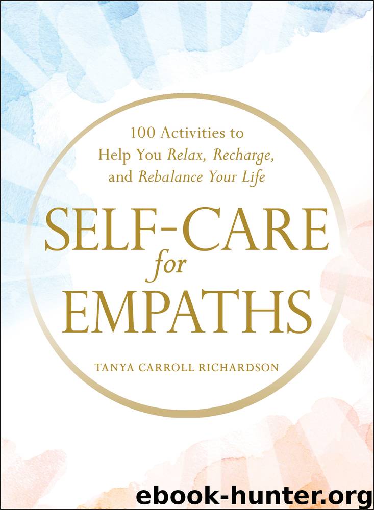 Self-Care for Empaths by Tanya Carroll Richardson