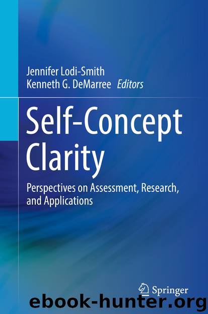 Self-Concept Clarity by Jennifer Lodi-Smith & Kenneth G. DeMarree