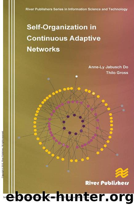 Self-Organization in Continuous Adaptive Networks by Anne-Ly Do