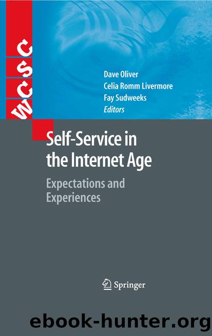 Self-Service in the Internet Age by Fay Sudweeks Celia Romm Livermore & David Oliver