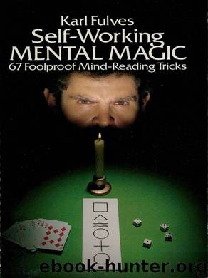 Self-Working Mental Magic by Karl Fulves