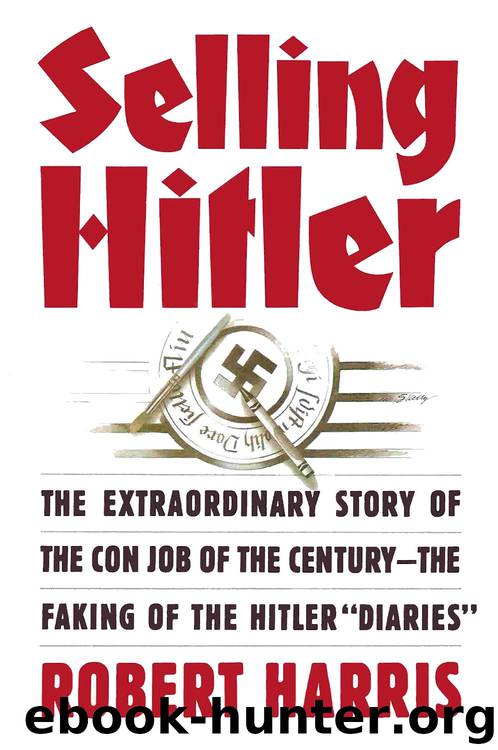 Selling Hitler by Harris Robert