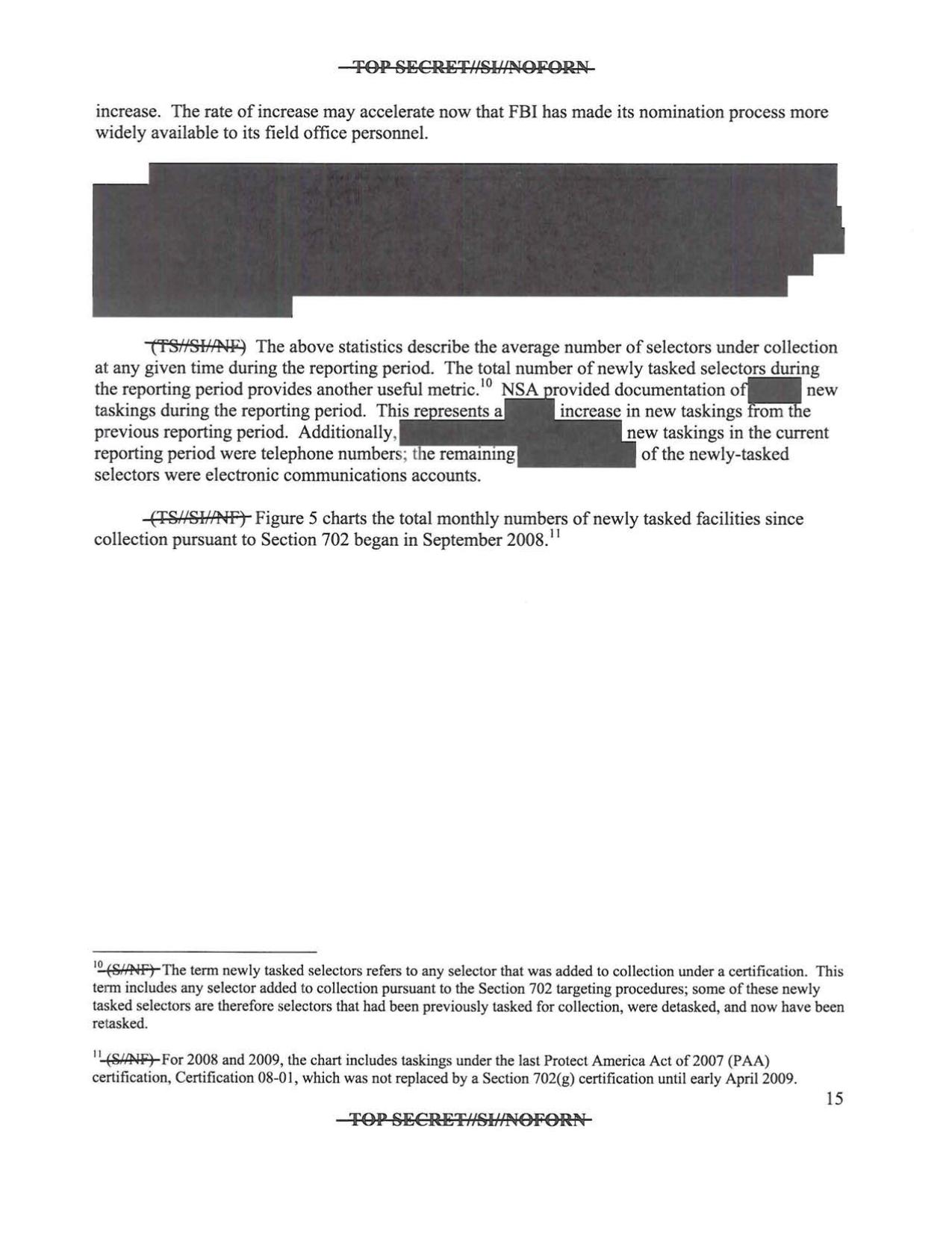 Semiannual Assessment of Compliance with procedures and guidelines issued pursuant to Sect 702 of FISA by Unknown